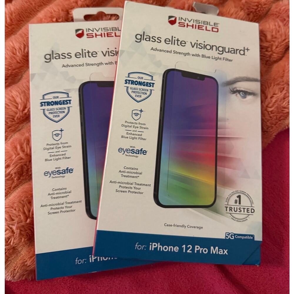 tempered screen bundle - iphone 12 pro max